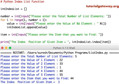 How to Print the Index of a List in Python: When Lists Dream of Electric Sheep